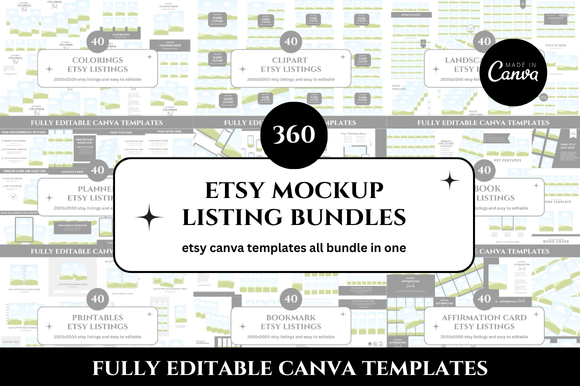 360 Etsy Listings Mockup Bundle: A Strategic Framework for Product Presentation and Brand Consistency