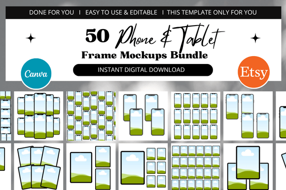 50 Etsy Frame Mockup Bundle: A Practical Overview