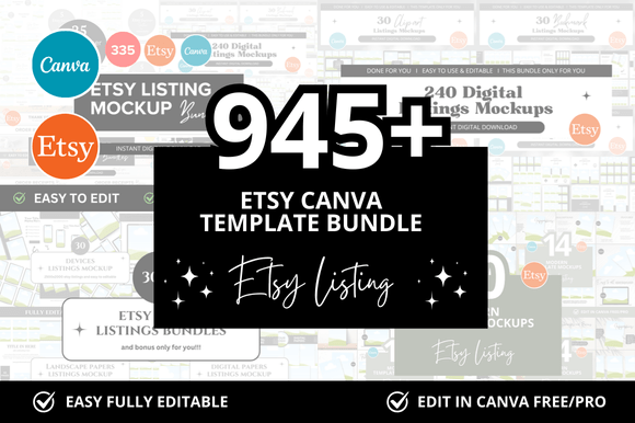 945 Etsy Canva Bundle Bonus: A Closer Look at Real-World Applications