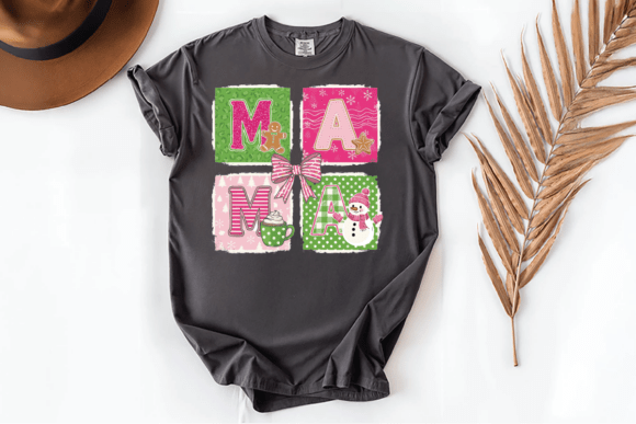 Cozy Mama Christmas Blocks PNG Design: A Practical Review for Crafters and Designers