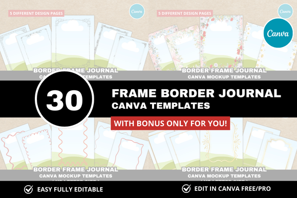 Evaluating the 30 Frame Border Journal Template Bonus: A Practical Guide
