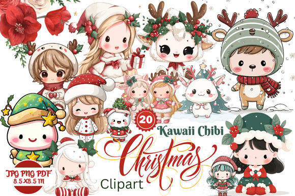 Kawaii Chibi Christmas Clipart: A Practical Guide to Adorable Holiday Design