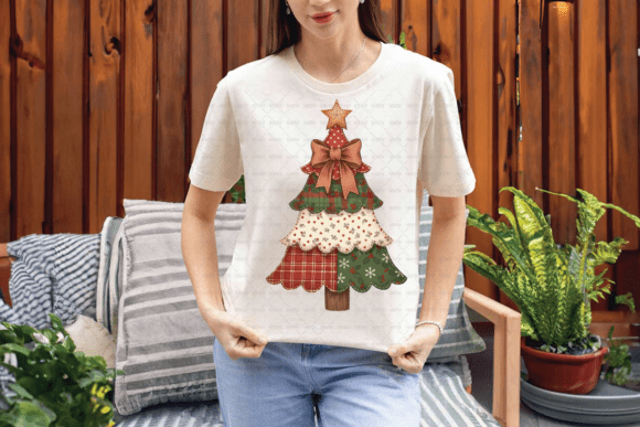 Patchwork Christmas Tree PNG Retro Pine: Creative Uses and Practical Inspiration
