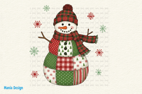 Patchwork Snowman Retro Christmas PNG: Avoid Costly Mistakes and Get the Perfect Design