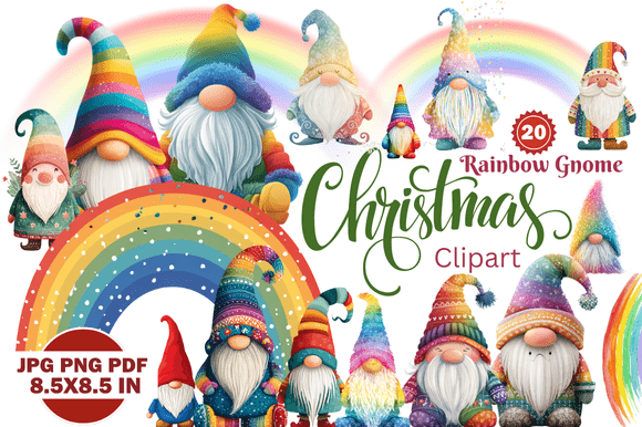 Rainbow Gnome Christmas Clipart: What to Know Before You Buy, Download, or Use It