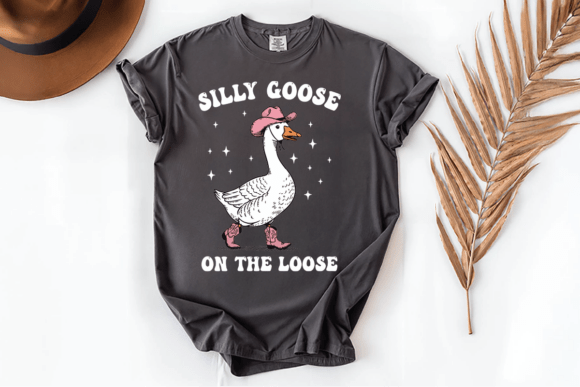 Silly Goose on the Loose PNG Design: A Playful Asset for Modern Creators and Marketers