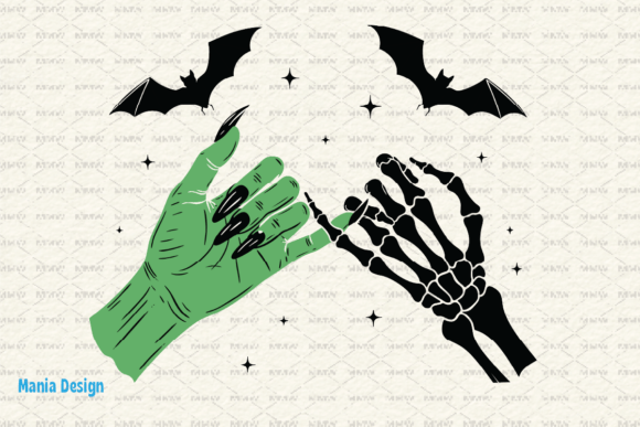 Spooky Season Skeleton Hand Promise PNG: A Practical Asset for Seasonal Design Work