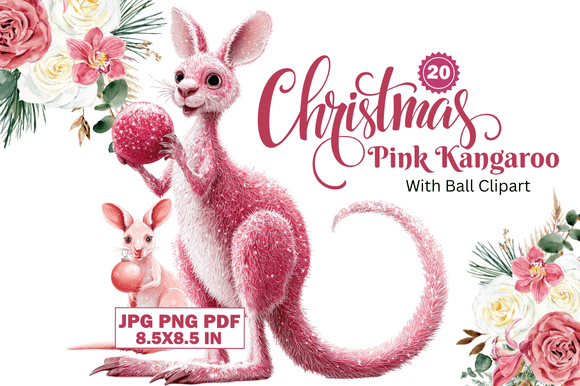 The Christmas Pink Kangaroo with Ball Clipar: A Unique Holiday Decoration Guide