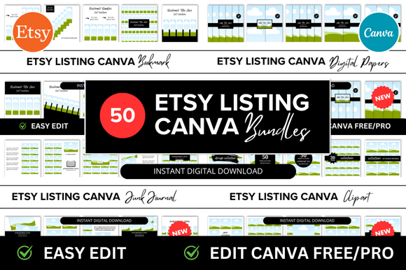 The Strategic Value of a 50 Etsy Listings Mockup Bundle for Modern Creators