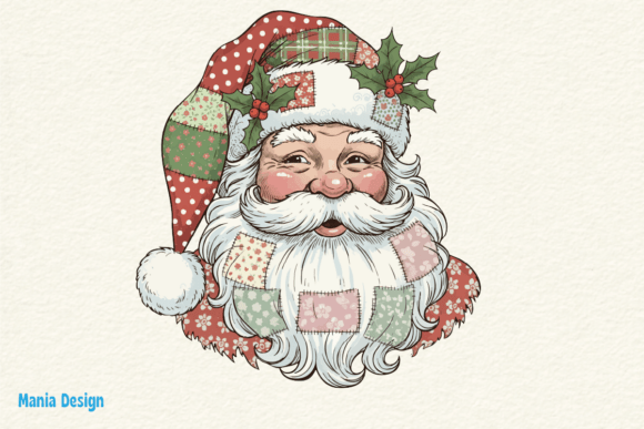 Understanding the Patchwork Retro Santa Claus PNG: A Complete Guide for Designers and Crafters