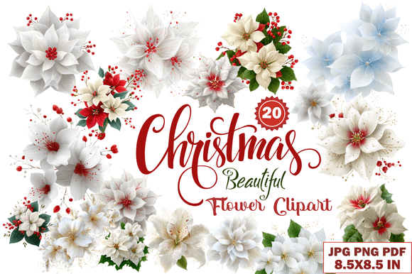 Unlock Holiday Magic: The Complete Guide to Christmas Beautiful Flower Clipart